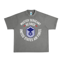 Tornado Limited Edition Master Sergeant Retired Air Force Military Retiremen Urban Heavy Tee - lanVoArt