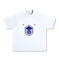 White Limited Edition Master Sergeant Retired Air Force Military Retiremen Urban Heavy Tee - lanVoArt