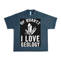 Midnight Navy of quartz i love geology Urban Heavy Tee - lanVoArt