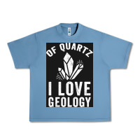 Pebble Blue of quartz i love geology Urban Heavy Tee - lanVoArt