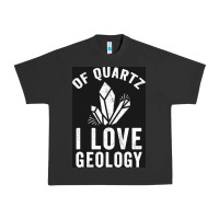 Pigment Black of quartz i love geology Urban Heavy Tee - lanVoArt