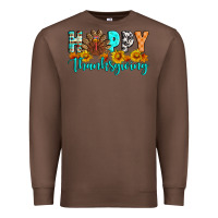 Chestnut Happy Thanksgiving Premium Sweatshirt - Artiststas