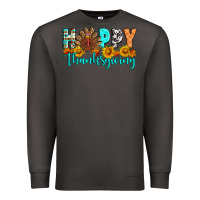 Smoke Happy Thanksgiving Premium Sweatshirt - Artiststas