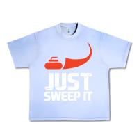 Grape Ice just sweep it! funny curling sports gift hoodie Urban Heavy Tee - lanVoArt