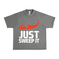 Tornado just sweep it! funny curling sports gift hoodie Urban Heavy Tee - lanVoArt