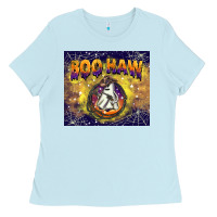 Baby Blue boo haw tumbler Ladies Tee - BarkalooDesign