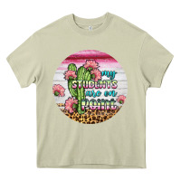 Mossy my students are on point round earring Heavy Core Tee - BundleAndBundleShop