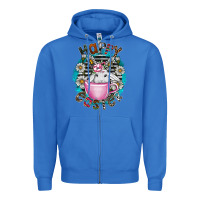 True Royal Happy Easter Zipper Hoodie - CowhideDigitalArt