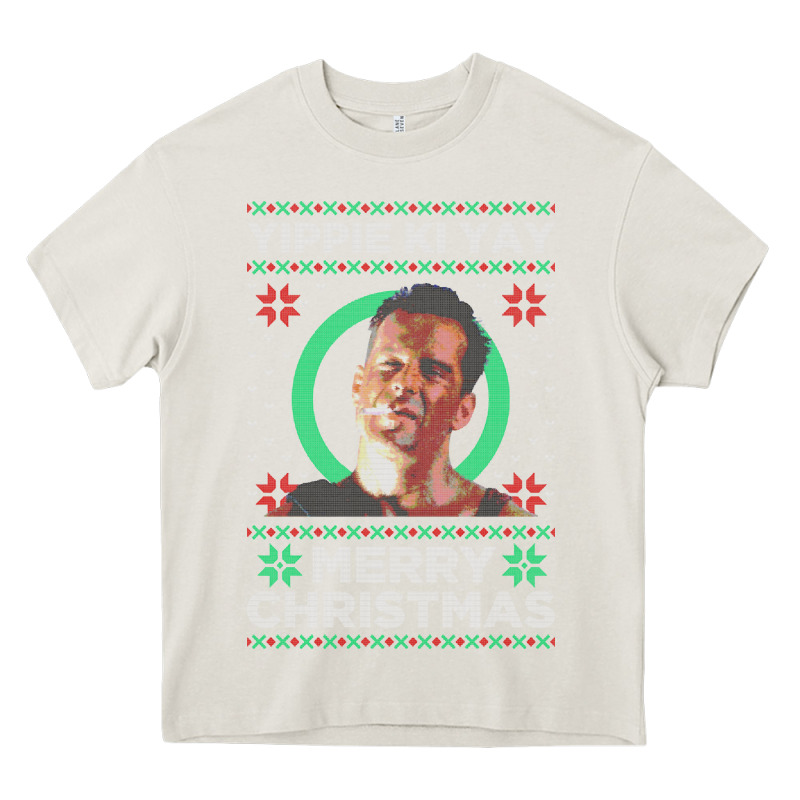 Hot Trend Die Hard Christmas Yippie Ki Yay Heavy Core Tee by lanVoArt | Teevron