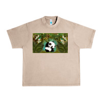 French Oak cute panda Urban Heavy Tee - TumblerDesignByShophia