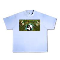 Grape Ice cute panda Urban Heavy Tee - TumblerDesignByShophia