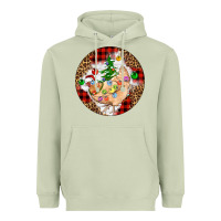 Matcha Christmas chicken Heavyweight Hoodie - Artiststas