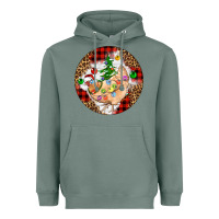 Sage Christmas chicken Heavyweight Hoodie - Artiststas