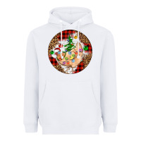 White Christmas chicken Heavyweight Hoodie - Artiststas