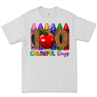 Dove Grey 100 colorful day s Premium Tee - Artiststas