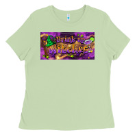Matcha drink up witches Ladies Tee - BarkalooDesign