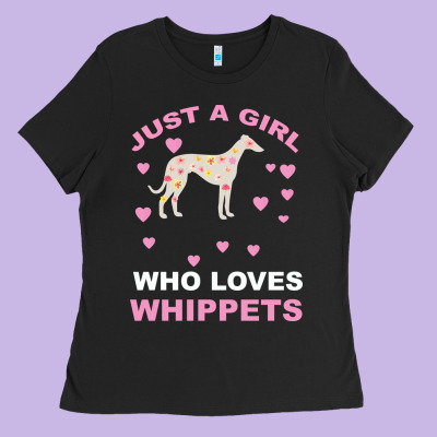 Just A Girl Who Loves Whippets Ladies Tee Designed By Bettercallsaul