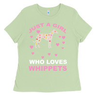 Matcha Just A Girl Who Loves Whippets Ladies Tee - Bettercallsaul