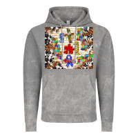 Cloud Rock faith puzzle ribbon Vintage Hoodie - TumblerDesignByShophia