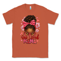 Copper one loved mama afro messy bun Classic Tee - texasbilliewilder