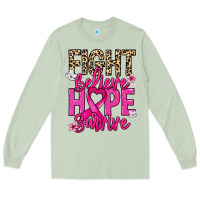 Fight Believe Hope Survive Cancer Awareness Long Sleeve Tee | Teevron