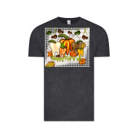 Vintage Black happy fall y'all teeth Vintage Tee - TumblerDesignByShophia