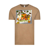 Vintage Coffee happy fall y'all teeth Vintage Tee - TumblerDesignByShophia