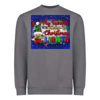 Storm my favorite color is Christmas lights Heavyweight Sweatshirt - BundleAndBundleShop
