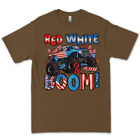 Cacao red white and boom 4th of july Premium Tee - Artiststas