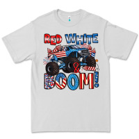 Dove Grey red white and boom 4th of july Premium Tee - Artiststas