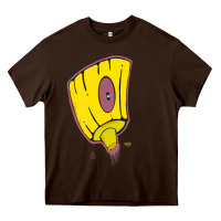 Chocolate Brown Hot Trend Graffiti Spray Paint Tip Art Street Art Urban 80S 90S Hiphop Heavy Core Tee - lanVoArt