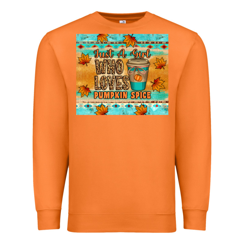 Just A Girl Who Loves Pumpkin Spice Tumbler Premium Sweatshirt by Artiststas | Teevron
