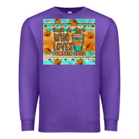 Purple just a girl who loves pumpkin spice tumbler Premium Sweatshirt - Artiststas
