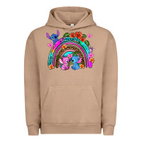 Pigment Burro stitch and lilo rainbow Urban Hoodie - AdoDesignShop