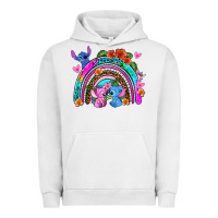Pigment Lunar Rock stitch and lilo rainbow Urban Hoodie - AdoDesignShop