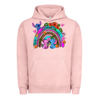 Pigment Salmon stitch and lilo rainbow Urban Hoodie - AdoDesignShop