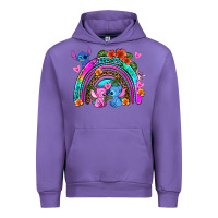 Tulip stitch and lilo rainbow Urban Hoodie - AdoDesignShop