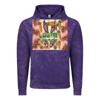 Cloud Purple easter bunny with carrots Vintage Hoodie - TumblerDesignByShophia