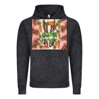 Vintage Black easter bunny with carrots Vintage Hoodie - TumblerDesignByShophia