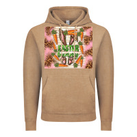 Vintage Coffee easter bunny with carrots Vintage Hoodie - TumblerDesignByShophia