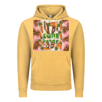 Vintage Mustard easter bunny with carrots Vintage Hoodie - TumblerDesignByShophia