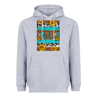 Heather Grey Welcome fall Heavyweight Hoodie - Artiststas
