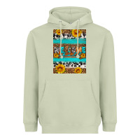 Matcha Welcome fall Heavyweight Hoodie - Artiststas