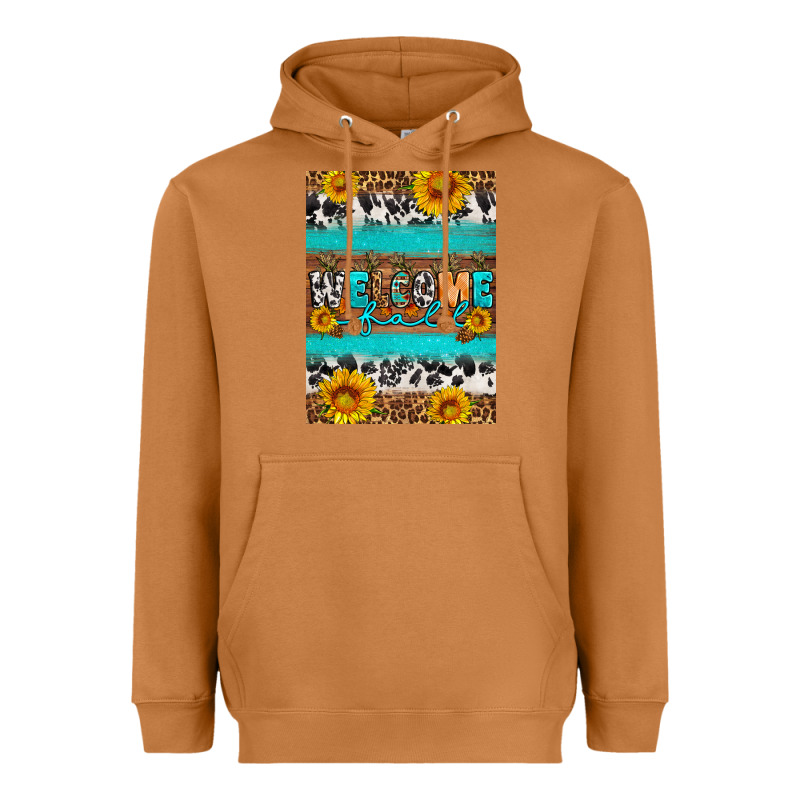 Welcome Fall Heavyweight Hoodie by Artiststas | Teevron