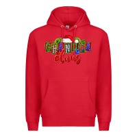 Red Christmas Grandpa Claus Premium Hoodie - FaDigitalArtStudio