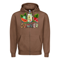 Chestnut summer Zipper Hoodie - CowhideDigitalArt