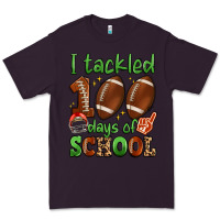 Plum i tackled 100 days of school Premium Tee - Artiststas