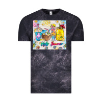 Cloud Black hello summer coffee cups Vintage Tee - TumblerDesignByShophia