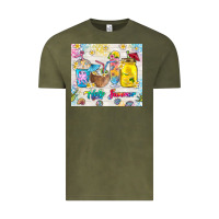 Vintage Olive hello summer coffee cups Vintage Tee - TumblerDesignByShophia