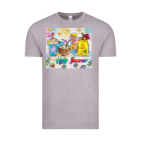Vintage Zinc hello summer coffee cups Vintage Tee - TumblerDesignByShophia